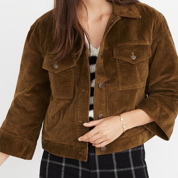 Hp Nwt Madewell Corduroy Jacket 